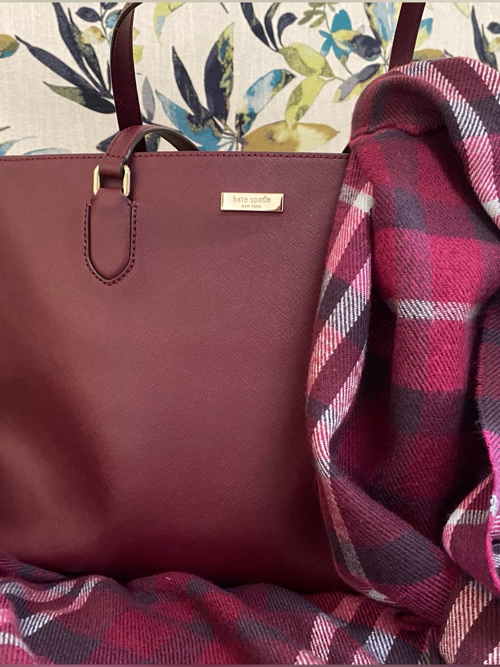 Kate Spade Laurel Way Jaelyn Leather Laptop Tote